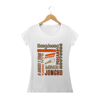 Camiseta Babylook - Membros ATEEZ