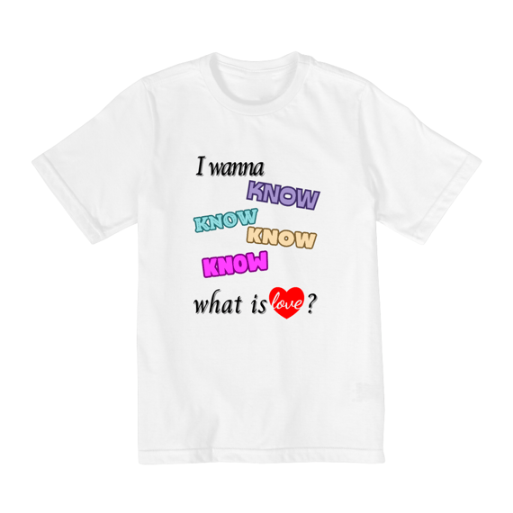 Camiseta Teens - What is Love? - TWICE