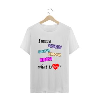 Nome do produto Camiseta Plus Size - What is Love? - TWICE
