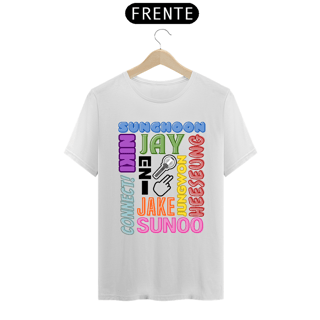 Camiseta Masculina - Membros Enhypen