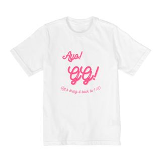Nome do produto Camiseta Kids - Ayo! GG! - Girls' Generation