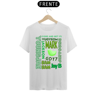 Nome do produto Camiseta Masculina - Membros Got7
