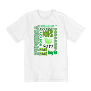 Nome do produto Camiseta Teens - Membros Got7