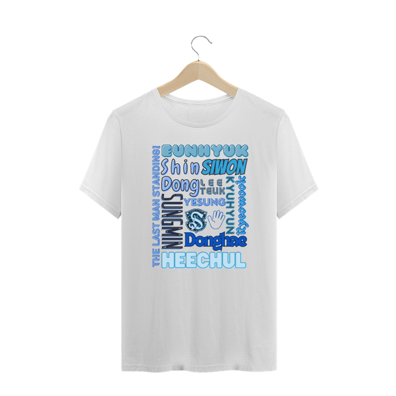 Camiseta Plus Size - Membros Super Junior