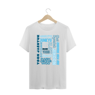 Nome do produto Camiseta Plus Size - Membros TREASURE