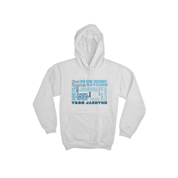 Moletom Canguru - Membros TREASURE