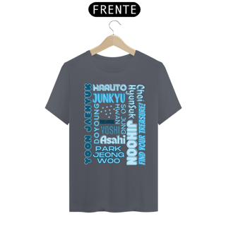 Nome do produto Camiseta Masculina - Membros TREASURE