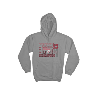 Nome do produto Moletom Canguru - Membros Stray Kids