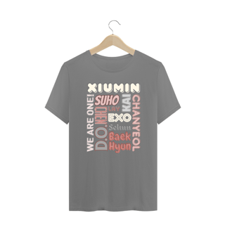 Nome do produto Camiseta Plus Size - Membros EXO