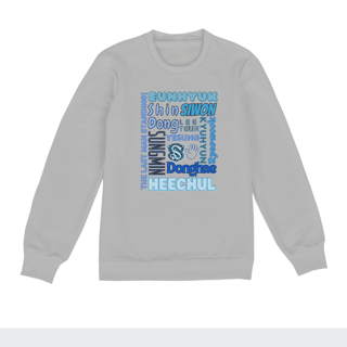 Nome do produto Moletom Fechado - Membros Super Junior