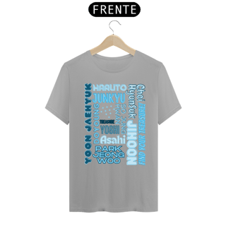 Nome do produto Camiseta Masculina - Membros TREASURE