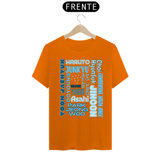 Nome do produto Camiseta Masculina - Membros TREASURE