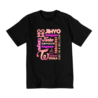 Camiseta Teens - Membros TWICE