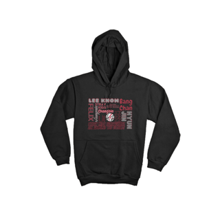 Nome do produto Moletom Canguru - Membros Stray Kids