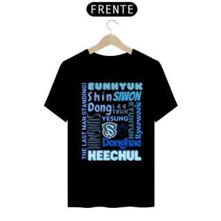 Nome do produto Camiseta Masculina - Membros Super Junior