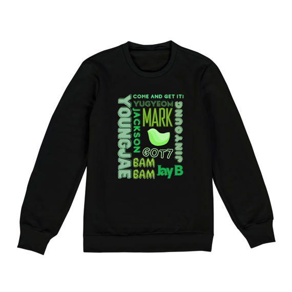 Moletom Fechado - Membros GOT7