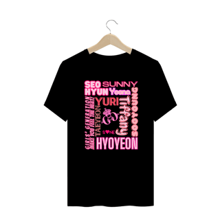 Camiseta Plus Size - Membros Girls' Generation