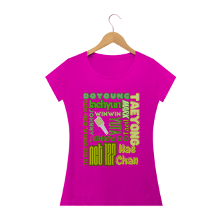 Nome do produto Camiseta Babylook - Membros NCT 127