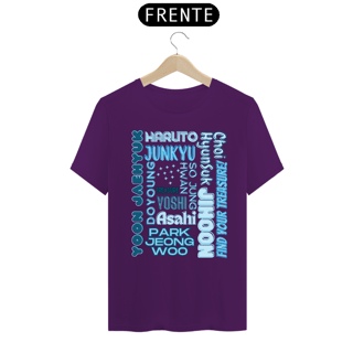 Nome do produto Camiseta Masculina - Membros TREASURE