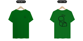 Nome do produto Camiseta Masculina - Minhoca do Chan (ver. P)