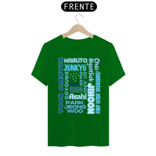 Nome do produto Camiseta Masculina - Membros TREASURE