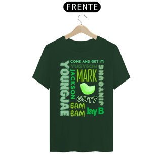 Nome do produto Camiseta Masculina - Membros Got7