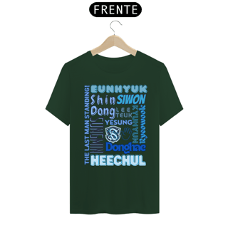 Nome do produto Camiseta Masculina - Membros Super Junior