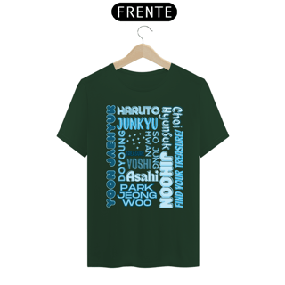 Nome do produto Camiseta Masculina - Membros TREASURE