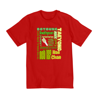 Nome do produto Camiseta Kids - Membros NCT 127