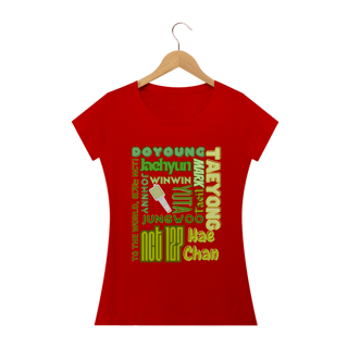 Nome do produto Camiseta Babylook - Membros NCT 127