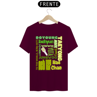 Nome do produto Camiseta Masculina - Membros NCT 127