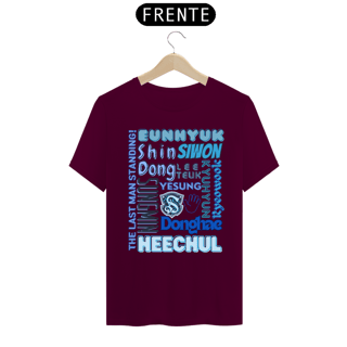 Nome do produto Camiseta Masculina - Membros Super Junior