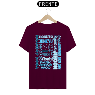 Nome do produto Camiseta Masculina - Membros TREASURE