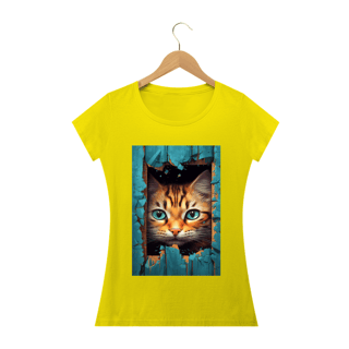 Nome do produto Gato na Parede Azul