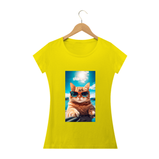 Nome do produto Gato com Óculos Escuros
