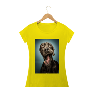 Nome do produto Camiseta cachorro com a boca aberta