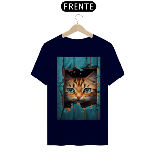 Nome do produto Camiseta na Cerca Azul