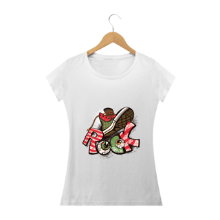 Nome do produto Camiseta Feminina Rock