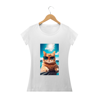 Nome do produto Gato com Óculos Escuros