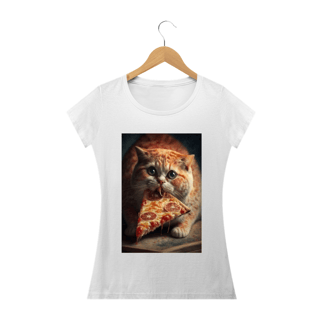 Nome do produto Camiseta Gato Comendo Pizza