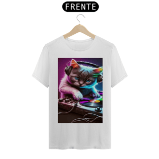 Nome do produto Camiseta Gato Dj