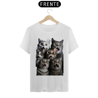 Nome do produto Camiseta Gatos Assustados