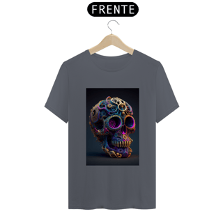 Nome do produto Camiseta Masculina Caveira Neon