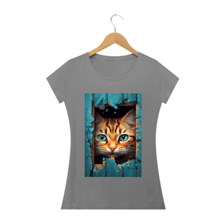 Nome do produto Gato na Parede Azul