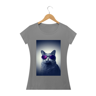 Nome do produto Gato com Óculos Roxo