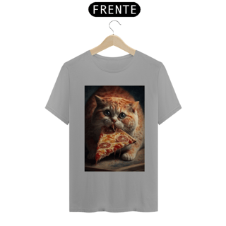 Nome do produto Camiseta Gato Comendo Pizza