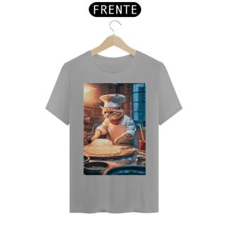 Nome do produto Camiseta Gato Fazendo Pizza