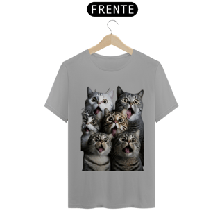 Nome do produto Camiseta Gatos Assustados