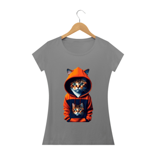 Nome do produto Camiseta Baby Long Gato com Blusa