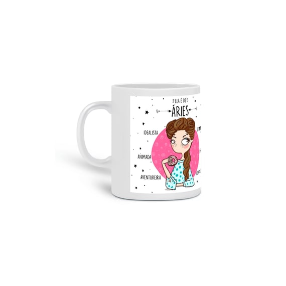 Caneca Ela é de ARIES